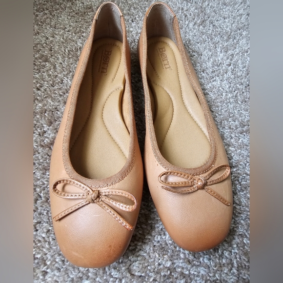 Born Brin Ballet Flats In Natural Size 7 - Picture 6 of 9